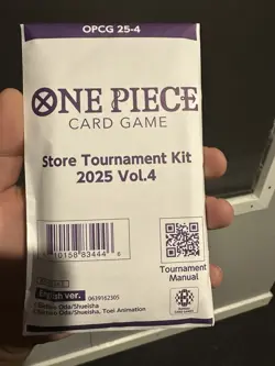 One Piece Card Game Store Tournament Kit 2025 Vol 4 English Sealed - Image 1