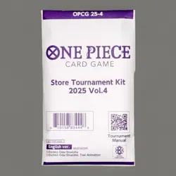 One Piece Card Game Store Tournament Kit 2025 Vol 4 English Sealed 10 Cards - Image 1