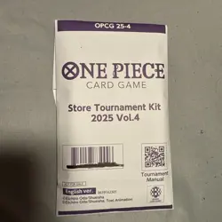 One Piece Card Game Store Tournament Kit 2025 Vol 4 English Sealed - Image 1