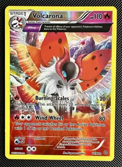 Pokemon - Volcarona - 18/98 - Rare - Reverse Holo - XY - Ancient Origins - NM - Image 1