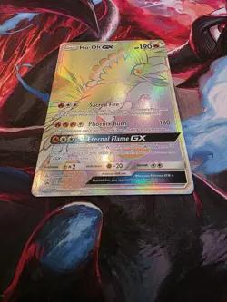 Pokemon TCG HO-OH GX Sun & Moon Sm80 Promo - Image 3