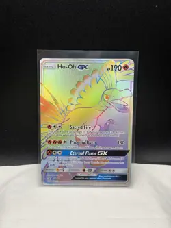 Pokemon TCG HO-OH GX Sun & Moon Sm80 Promo - Image 1
