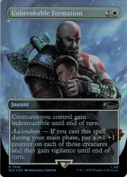 MTG Unbreakable Formation (7052) | NM Foil | Secret Lair God of War {SLD} - Image 2
