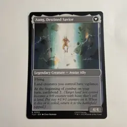 AANG, AT THE CROSSROADS DESTINED SAVIOR x1 mtg NM-M The Last Airbender 1 Rare - Image 2