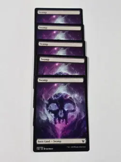 5x Swamp - Theros Beyond Death - Near Mint - MTG - Image 1