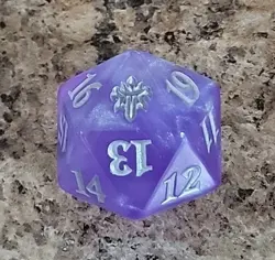 Throne of Eldraine Fat Pack Gift Bundle Oversized D20 Spin Down Dice - NEW MTG - Image 1