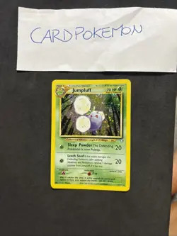 Pokemon Card Jumpluff 7/111 Set Neo Genesis - Holo-eng-Exc/nm! - Image 1