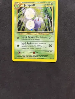 Pokemon Card Jumpluff 7/111 Set Neo Genesis - Holo-eng-Exc/nm! - Image 3