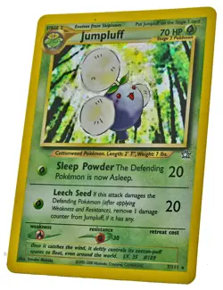 Jumpluff 7/111 Holo Rare Neo Genesis Pokemon Card NM With eBay Shipping 1a - Image 2