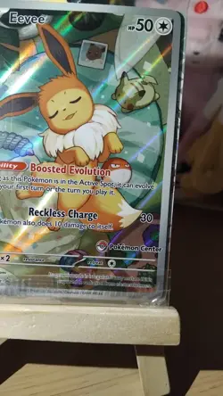 Pokemon Center Exclusive Eevee #173 Stamped Promo Prismatic Evolutions SEALED ✨✨ - Image 2