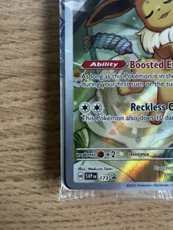 Pokemon Center Exclusive Eevee #173 Stamped Promo Prismatic Evolutions SEALED ✨✨ - Image 5