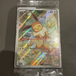 Pokemon Center Exclusive Eevee #173 Stamped Promo Prismatic Evolutions SEALED - Image 1