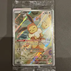Pokemon Center Exclusive Eevee #173 Stamped Promo Prismatic Evolutions SEALED - Image 2