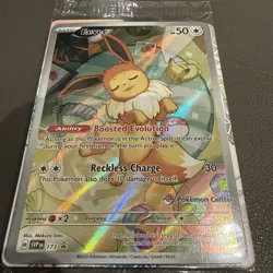 Pokemon Center Exclusive Eevee #173 Stamped Promo Prismatic Evolutions SEALED - Image 4