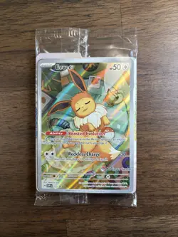 Pokemon Center Exclusive Eevee #173 Stamped Promo Prismatic Evolutions SEALED - Image 1