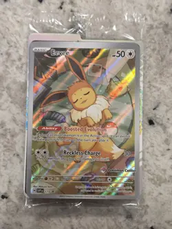 Pokemon Center Exclusive Eevee #173 Stamped Promo Prismatic Evolutions SEALED - Image 1