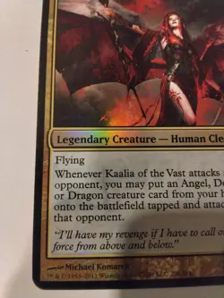Kaalia of the Vast (Commander) Oversize Cards Foil - Image 4
