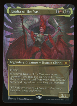 Kaalia of the Vast - Foil - Borderless - MTG Double Masters - RareCo - Image 1
