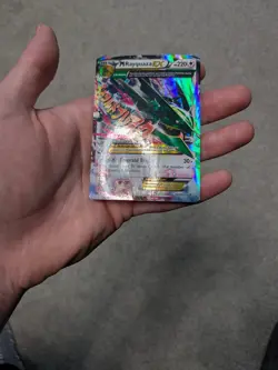 Pokemon TCG - M Rayquaza EX 76/108 XY Roaring Skies - MODERATELY PLAYED - Image 4