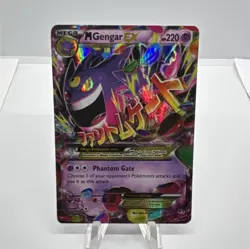 Pokemon M Gengar EX 35/119 Ultra Rare Full Art Holo XY Phantom Forces Card - Image 1