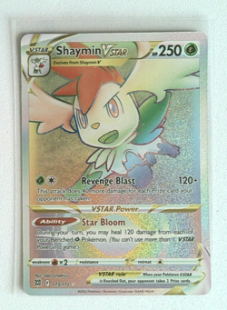 Pokemon TCG Shaymin VSTAR Rainbow Brilliant Stars 173/172 English NM-MINT - Image 1