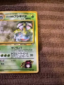 Pokemon Card Erika's Venusaur Challenge Darkness 003 Holo Rare 90 HP Japanese - Image 3