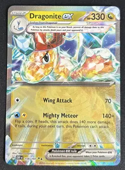 Dragonite ex 159/197 Obsidian Flames Double Rare Holo Pokemon TCG Card NM - Image 1