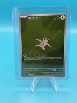 Slakoth 212/191 Surging Sparks Illustration Rare Holo Pokemon Card NEAR MINT! - Image 1