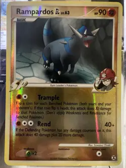 Pokemon TCG Rampardos GL Holo Rare Rising Rivals 11/111 - Image 1