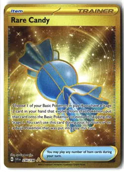 Rare Candy ⭐ 256/198 Holo Hyper Rare Scarlet & Violet 2023 Pokemon NM - Image 1