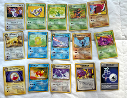 Pokemon Japanese Vintage/Old Back 53 card LOT - Base, Jungle, Fossil, Rocket - Image 4