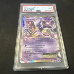 Pokemon TCG 2016 XY Evolutions Mewtwo EX 52/108 | PSA 9 - Image 1