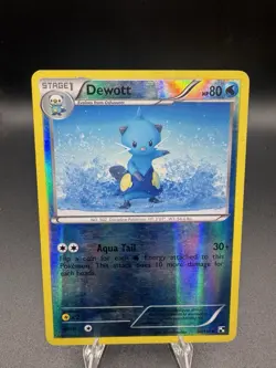 Dewott - 30/114 - Reverse Holo Black & White Pokemon Card MP/LP - Image 1