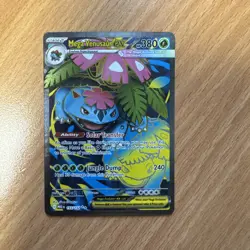 Pokemon TCG Mega Venusaur EX 155/132 Mega Evolution Full Art Secret Rare NM - Image 1