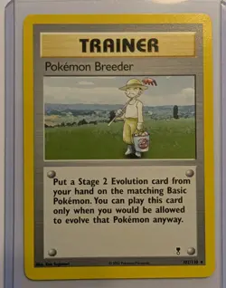 Pokemon Breeder Legendary Collection Vintage Wotc 2002 Pack Fresh MINT - Image 2