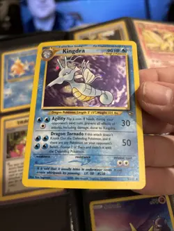 Pokemon Kingdra 8/111 WotC Neo Genesis Holo Rare MP T16 - Image 1