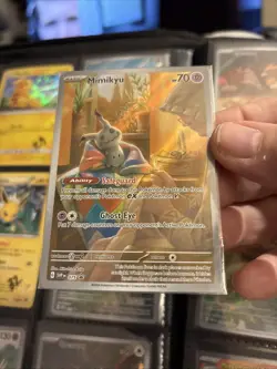 Mimikyu SVP 075 Black Star Promo Paldean Fates Pokemon Sealed T45 - Image 1