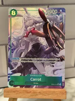 One Piece TCG The Azure Sea’s Seven OP14 Carrot EB04-013 Alt Art Eng NM/M - Image 1