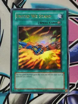 YUGIOH United We Stand RP02-EN038 Ultra Rare ORIGINAL PRINT - Image 1