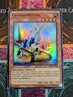 Yu-Gi-Oh! TCG Geargiarsenal AP05-EN006 Super Rare Unlimited Near Mint - Image 1