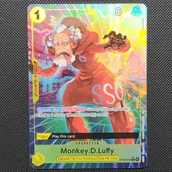 Monkey.D.Luffy ST29-012 Alt Art Start Deck Egghead One Piece TCG English NM - Image 1