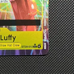 Monkey.D.Luffy ST29-012 Alt Art Start Deck Egghead One Piece TCG English NM - Image 4