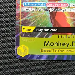 Monkey.D.Luffy ST29-012 Alt Art Start Deck Egghead One Piece TCG English NM - Image 5