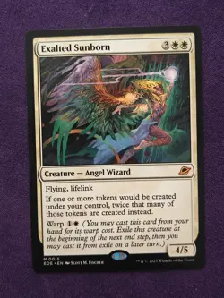 Exalted Sunborn NM-Mint, English Edge of Eternities MTG Magic - Image 1