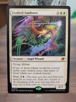☆Exalted Sunborn Edge of Eternities MTG (Near Mint Condition)☆ - Image 1