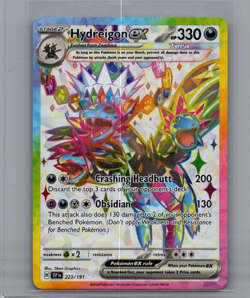 Hydreigon ex 223/191 - Pokemon TCG Surging Sparks Full Art Ultra Rare NM - Image 1