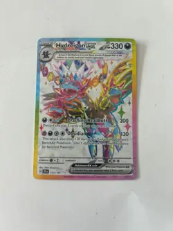 Pokemon Tcg Hydreigon Ex 223/191 Surging Sparks Ultra Rare Sir Holo Full Art Nm - Image 1