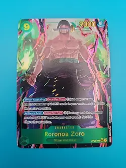 Roronoa Zoro (Alternate Art) OP06-118 Wings of the Captain Foil - Image 1