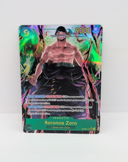 Roronoa Zoro (Alternate Art) OP06-118 Wings of the Captain Foil - English - Image 1