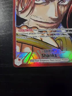 Shanks (001) (Parallel) OP09-001 Emperors in the New World Foil - Image 5